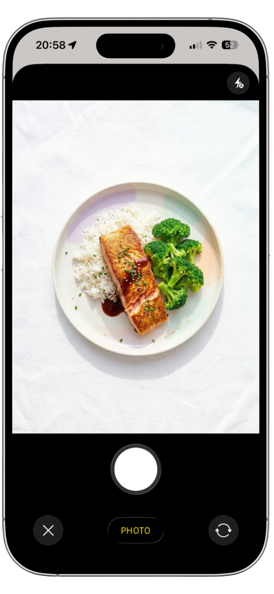 Analyse de repas avec Flow Vision